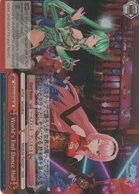 World's End Dance Hall (PD/S22-E074S SR) [Hatsune Miku -Project DIVA- f] | Cracking-Singles