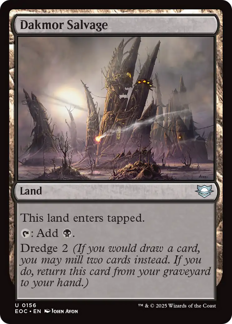 Dakmor Salvage [Edge of Eternities Commander] | Cracking-Singles