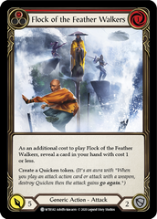 Flock of the Feather Walkers (Red) [U-WTR182] (Welcome to Rathe Unlimited)  Unlimited Rainbow Foil | Cracking-Singles
