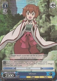 Minori (LH/SE20-E40 U) (Alternate Foil) [LOG HORIZON] | Cracking-Singles