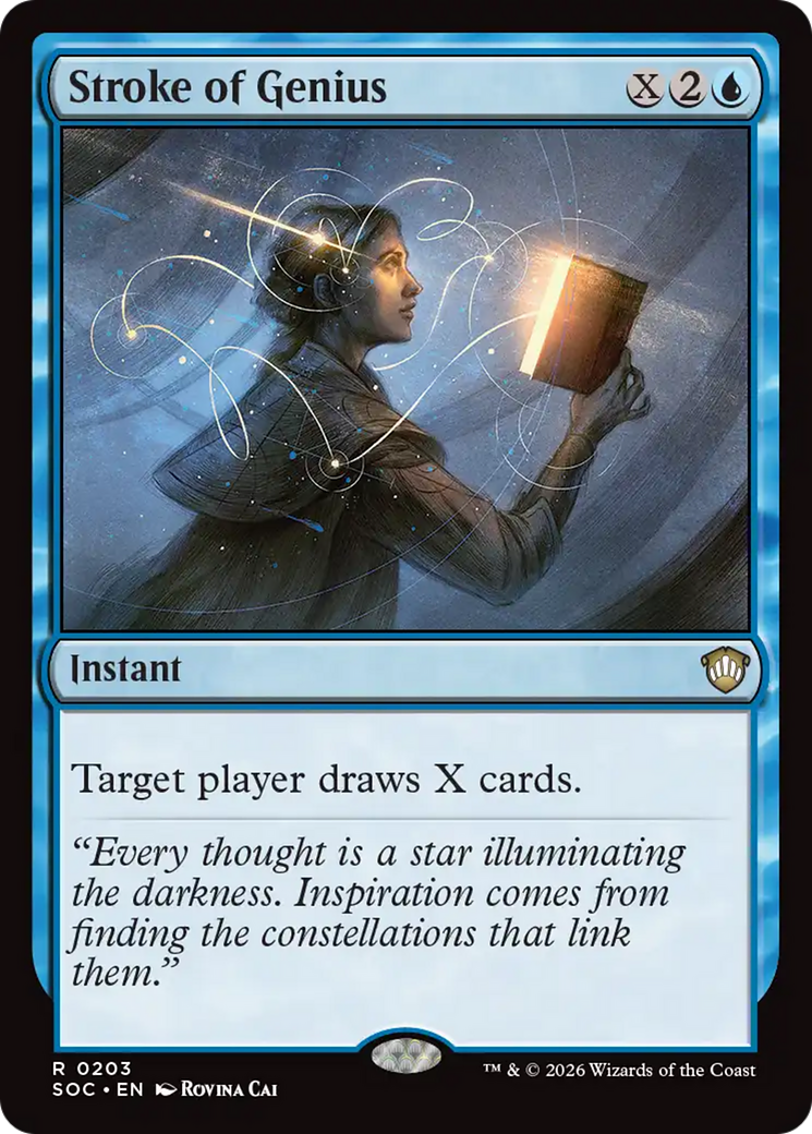 Stroke of Genius [Secrets of Strixhaven Commander] | Cracking-Singles
