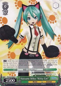 Hatsune Miku "Kitty Cat" (PD/S29-E040 C) [Hatsune Miku: Project DIVA F 2nd] | Cracking-Singles