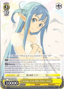 Vestige of an Elder Sister, Asuna (SAO/SE26-E02 R) [Sword Art Online II Vol.2] | Cracking-Singles