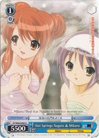 Hot Springs Nagato & Mikuru (SY/W08-E084 U) [The Melancholy of Haruhi Suzumiya] | Cracking-Singles