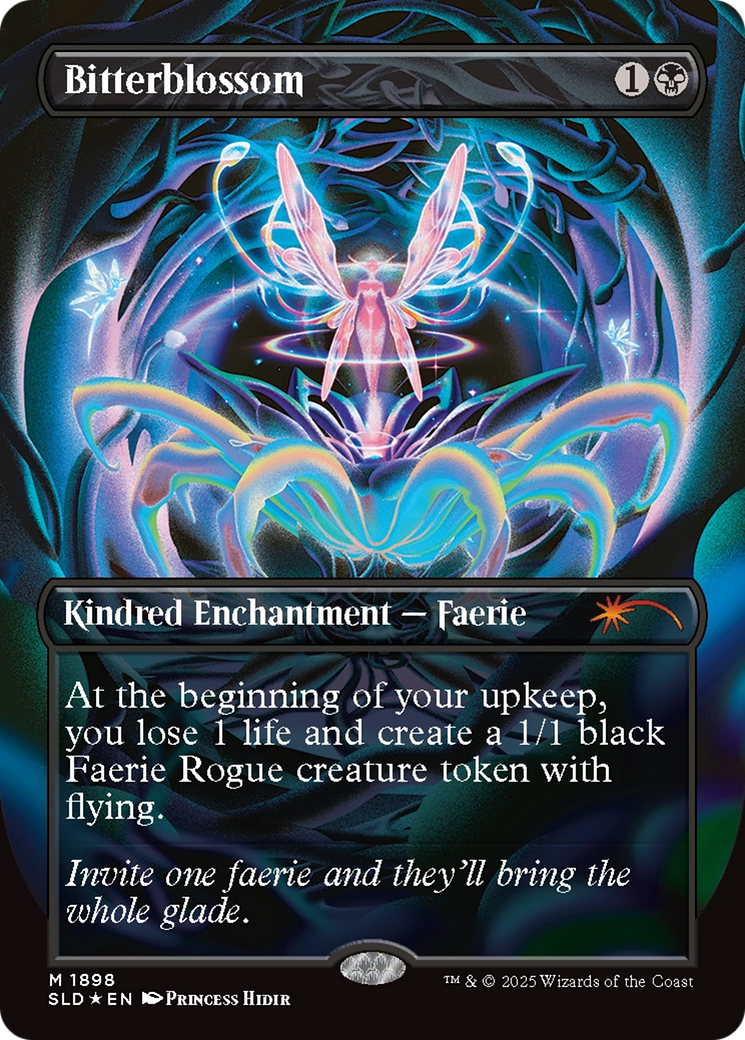 Bitterblossom (Double Rainbow Foil) [Secret Lair Drop Series] | Cracking-Singles