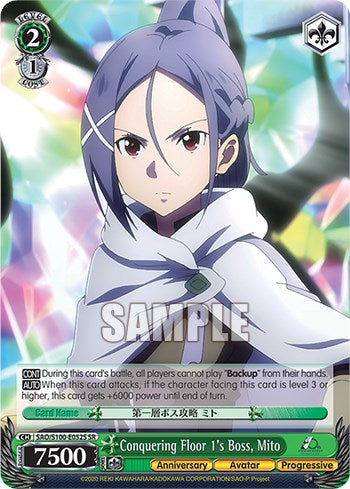 Conquering Floor 1's Boss, Mito [Sword Art Online Animation 10th Anniversary] | Cracking-Singles