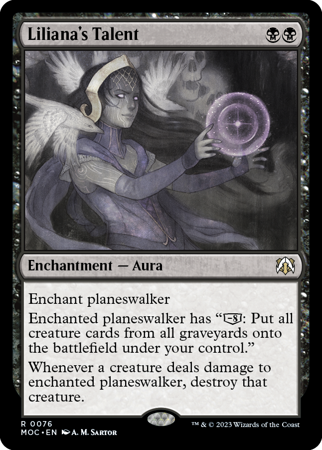 Liliana's Talent [March of the Machine Commander] | Cracking-Singles