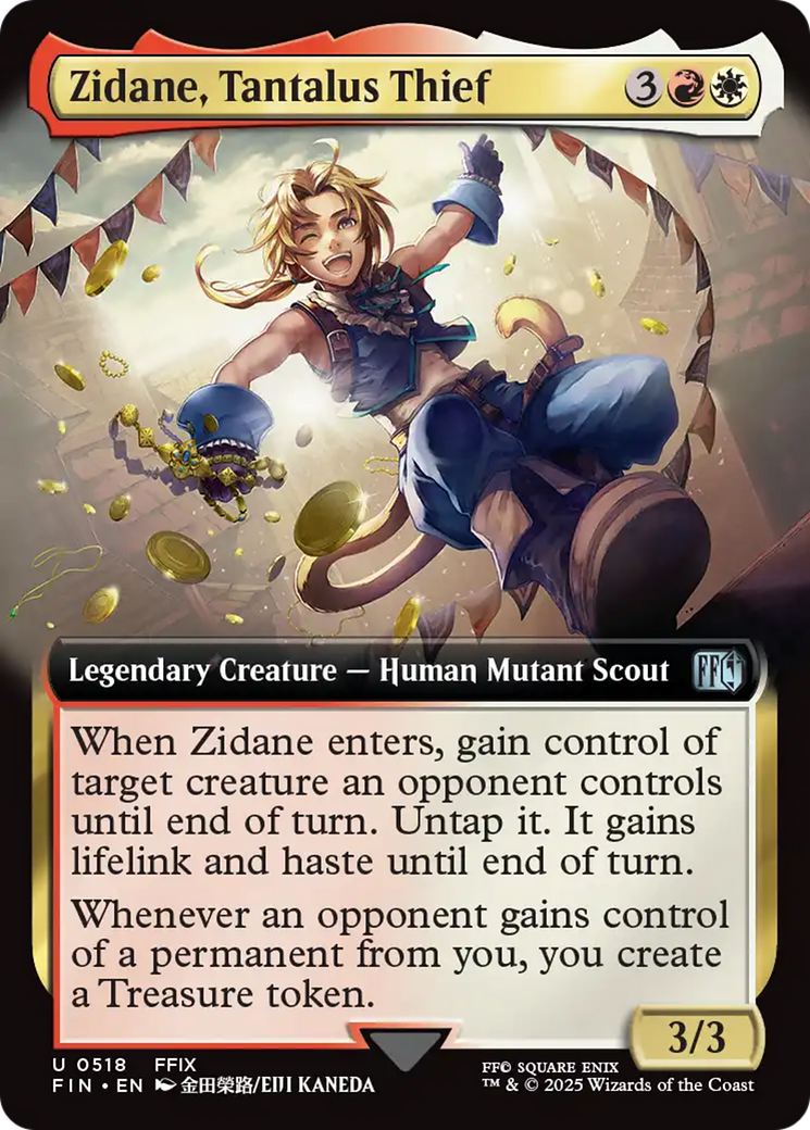 Zidane, Tantalus Thief (Extended Art) [FINAL FANTASY] | Cracking-Singles