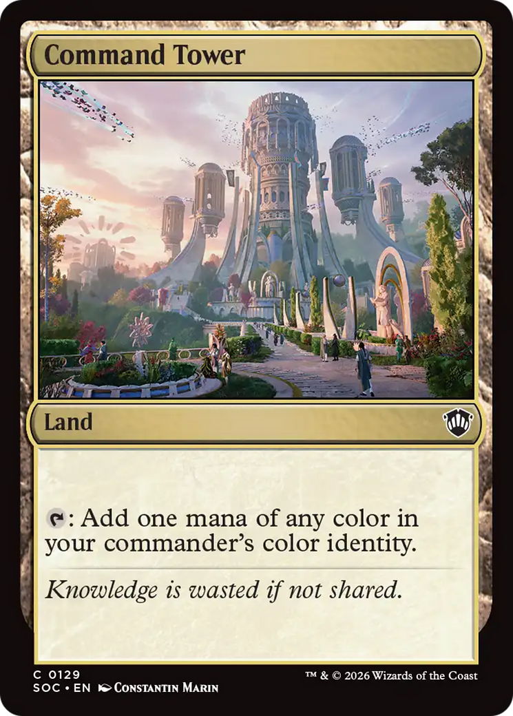 Command Tower [Secrets of Strixhaven Commander] | Cracking-Singles