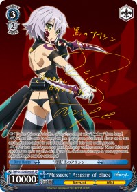 "Massacre" Assassin of Black (APO/S53-E066 RR) (SP) [Fate/Apocrypha] | Cracking-Singles
