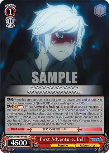 First Adventure, Bell (DDM/S88-E048S SR) [Is it Wrong to Try to Pick Up Girls in a Dungeon?] | Cracking-Singles