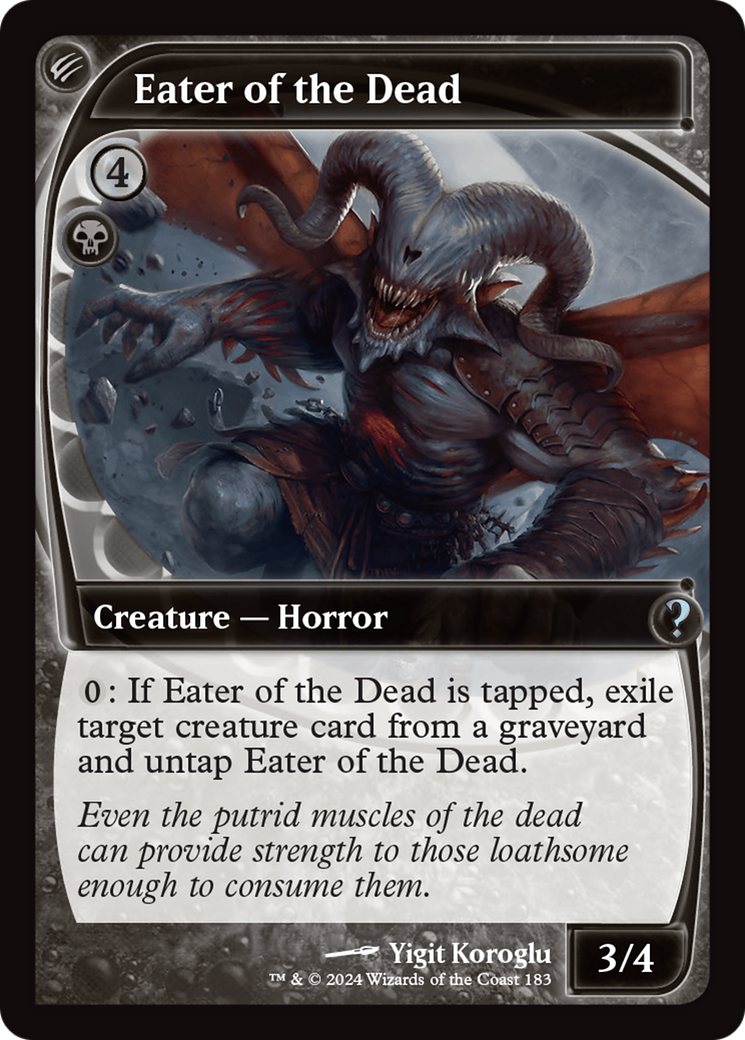 Eater of the Dead (Future Sight) [Mystery Booster 2] | Cracking-Singles