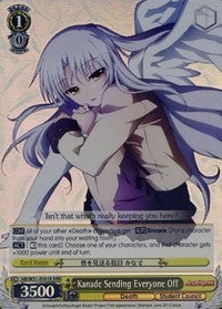 Kanade Sending Everyone Off (AB/W31-E001R RRR) [Angel Beats! Re:Edit] | Cracking-Singles