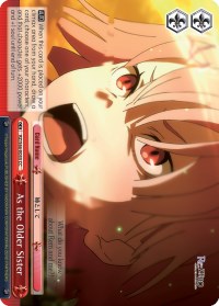As the Older Sister (RZ/S46-E055 CC) [Re:ZERO] | Cracking-Singles