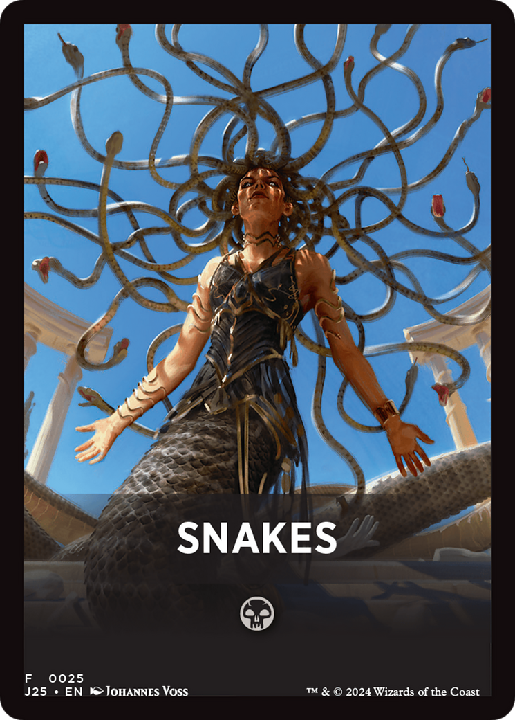 Snakes Theme Card [Foundations Jumpstart Front Cards] | Cracking-Singles