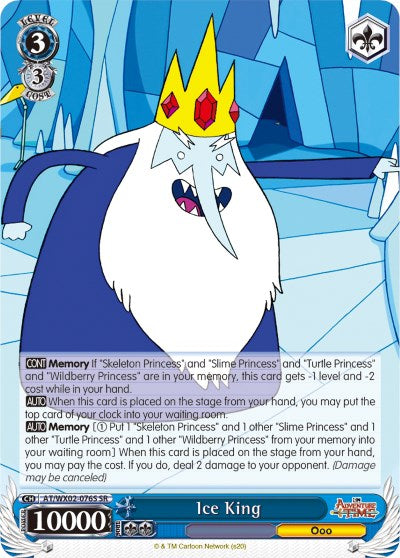 Ice King (AT/WX02-076S SR) [Adventure Time] | Cracking-Singles