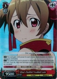 Silica's Bashful Troubled Look (SAO/S26-E045S SR) [Sword Art Online Vol.2] | Cracking-Singles