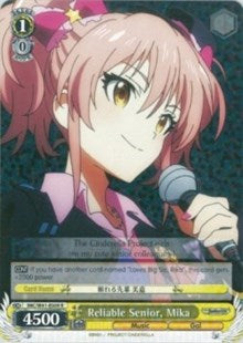 Reliable Senior, Mika (IMC/W41-E009 R) [The iDOLM@STER Cinderella Girls] | Cracking-Singles