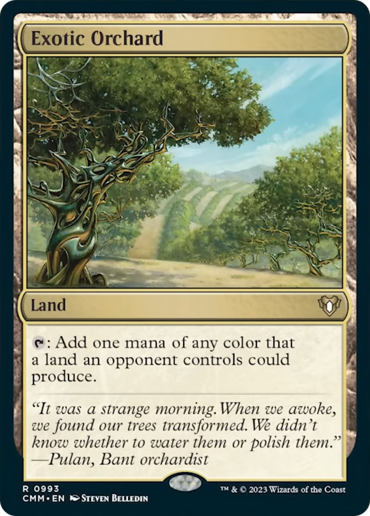 Exotic Orchard [Commander Masters] | Cracking-Singles