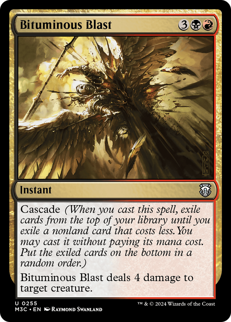 Bituminous Blast [Modern Horizons 3 Commander] | Cracking-Singles