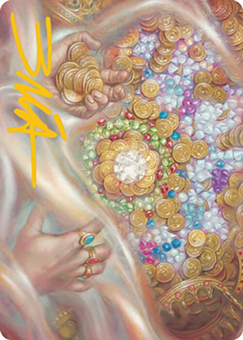 Strike It Rich Art Card (Gold-Stamped Signature) [Modern Horizons 2 Art Series] | Cracking-Singles