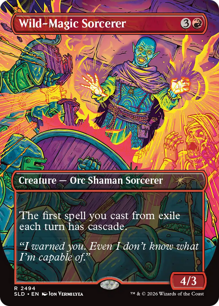 Wild-Magic Sorcerer [Secret Lair Drop Series] | Cracking-Singles
