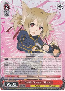 Battle Stance, Silica (SAO/SE26-E26 C) (Parallel Foil) [Sword Art Online II Vol.2] | Cracking-Singles