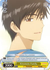Kinomoto Family (CCS/WX01-019a C) [Cardcaptor Sakura: Clear Card] | Cracking-Singles