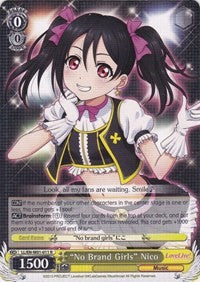 "No Brand Girls" Nico (LL/EN-W01-011 R) [Love Live! DX] | Cracking-Singles