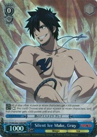 Silent Ice Make, Gray (FT/EN-S02-105R RRR) [Fairy Tail ver.E] | Cracking-Singles