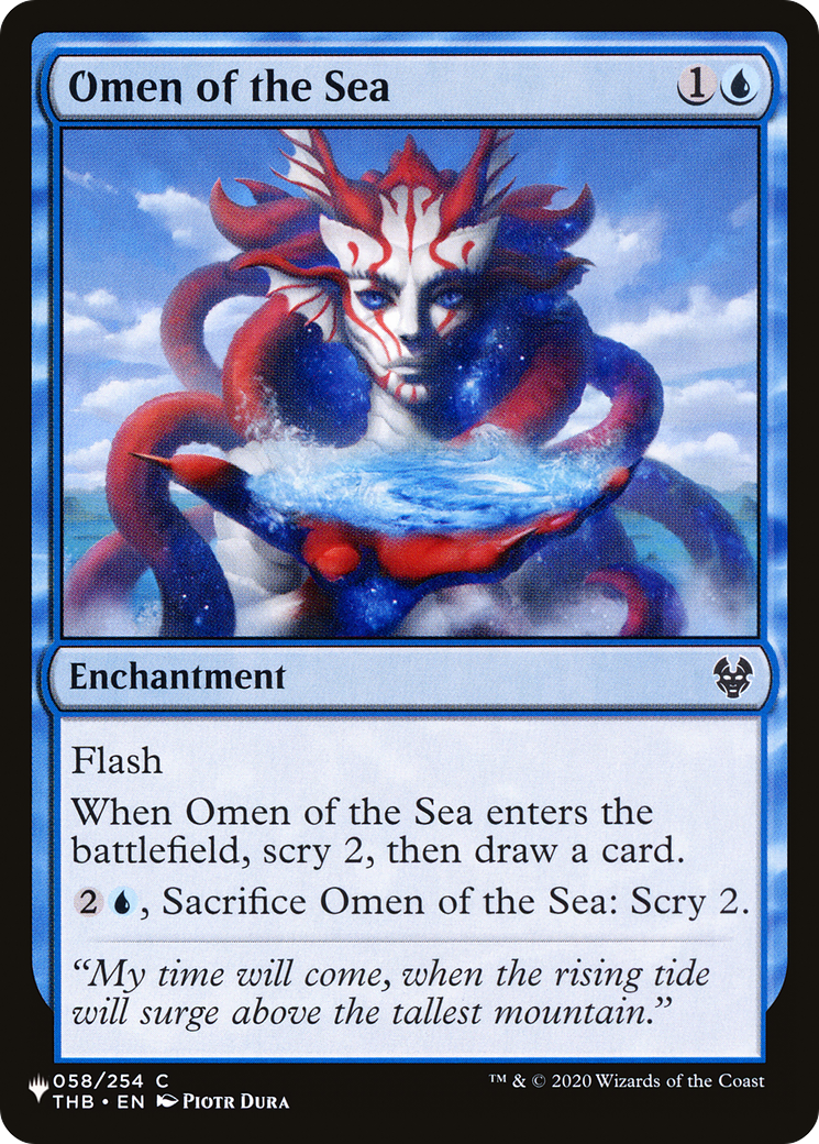 Omen of the Sea [The List] | Cracking-Singles