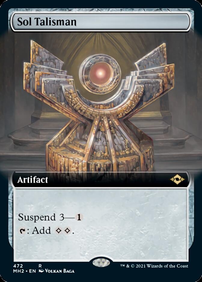 Sol Talisman (Extended Art) [Modern Horizons 2] | Cracking-Singles