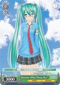 Hatsune Miku"Deep Sky" (PD/S22-TE09 TD) [Hatsune Miku -Project DIVA- f] | Cracking-Singles