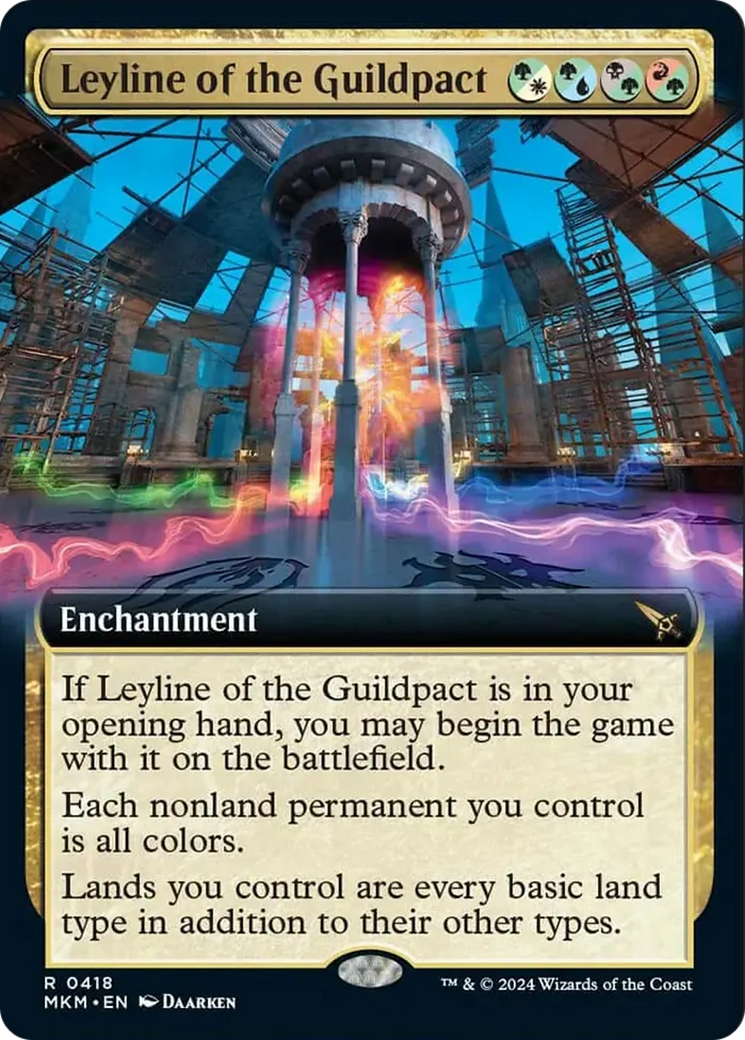 Leyline of the Guildpact (Extended Art) [Murders at Karlov Manor] | Cracking-Singles