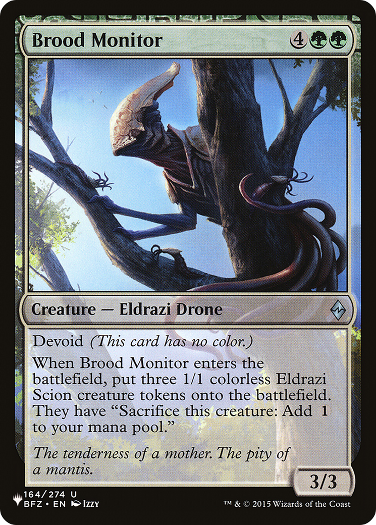 Brood Monitor [The List] | Cracking-Singles