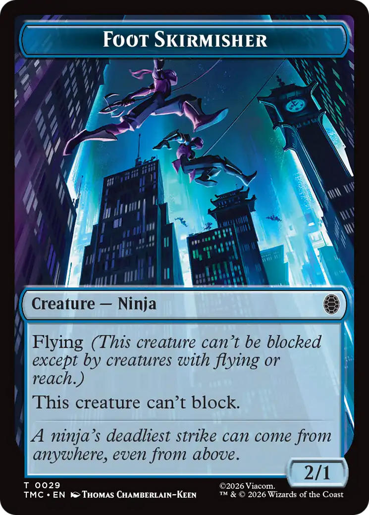 Foot Skirmisher [Teenage Mutant Ninja Turtles Commander] | Cracking-Singles