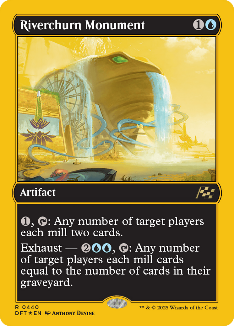 Riverchurn Monument (First-Place Foil) [Aetherdrift] | Cracking-Singles