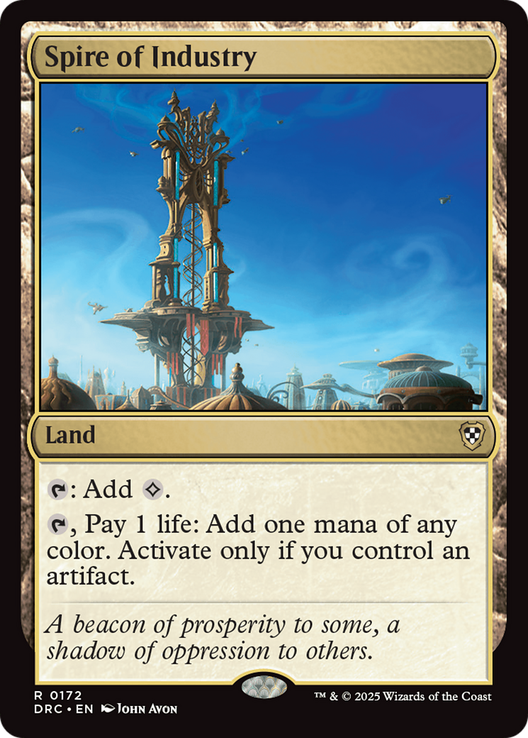 Spire of Industry [Aetherdrift Commander] | Cracking-Singles