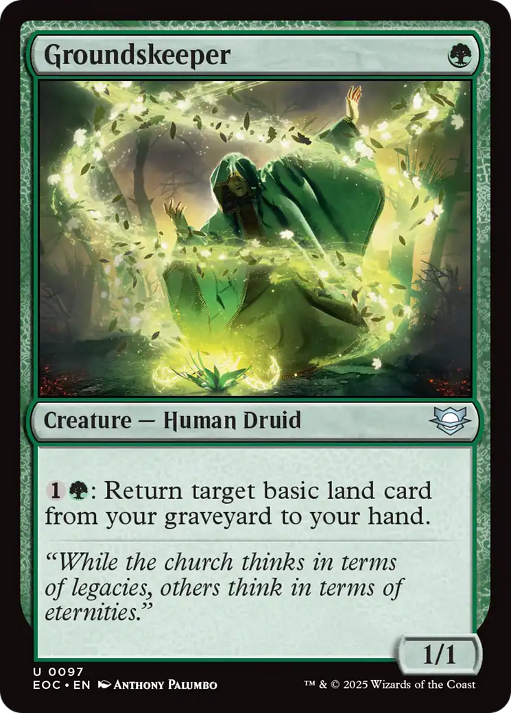 Groundskeeper [Edge of Eternities Commander] | Cracking-Singles