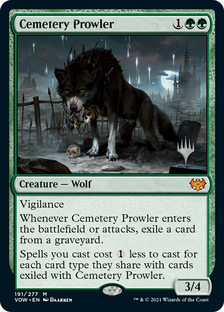 Cemetery Prowler (Promo Pack) [Aetherdrift Promos] | Cracking-Singles