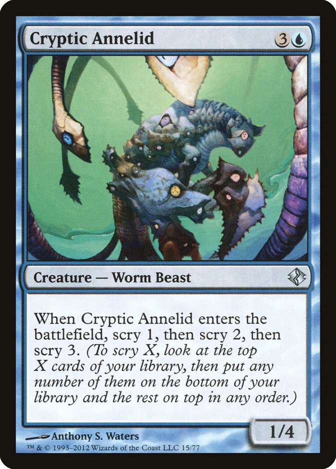 Cryptic Annelid [Duel Decks: Venser vs. Koth] | Cracking-Singles