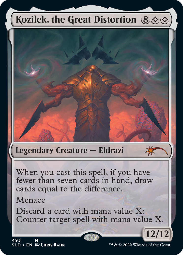 Kozilek, the Great Distortion [Secret Lair Drop Series] | Cracking-Singles