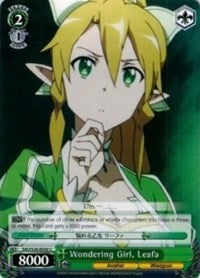 Wondering Girl, Leafa (SAO/S26-E030 U) [Sword Art Online Vol.2] | Cracking-Singles