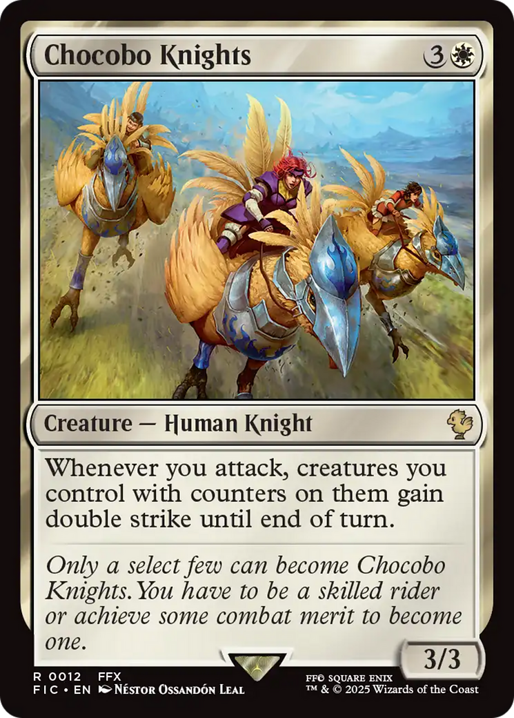 Chocobo Knights [FINAL FANTASY Commander] | Cracking-Singles