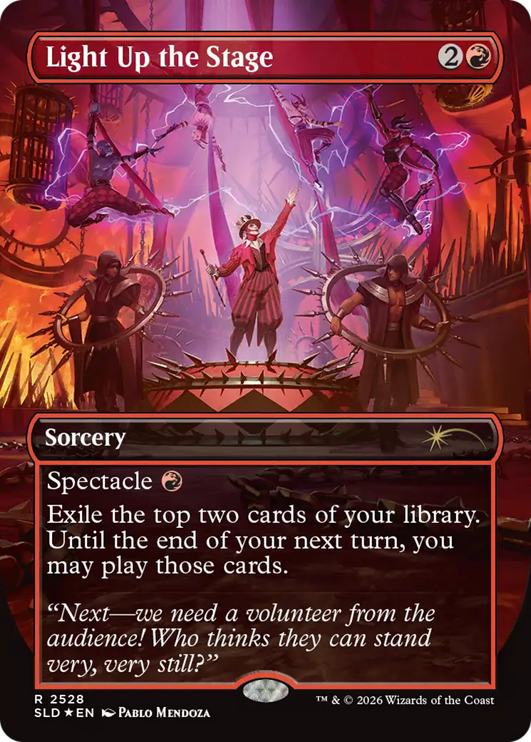 Light Up the Stage [Secret Lair Drop Series] | Cracking-Singles