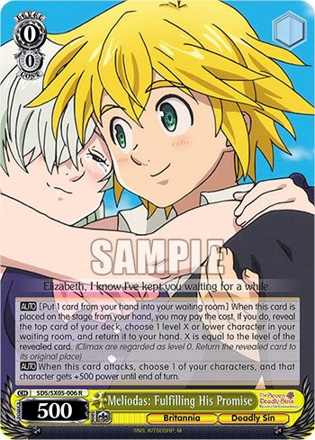 Meliodas: Fulfilling His Promise (Foil) [The Seven Deadly Sins: Revival of The Commandments] | Cracking-Singles