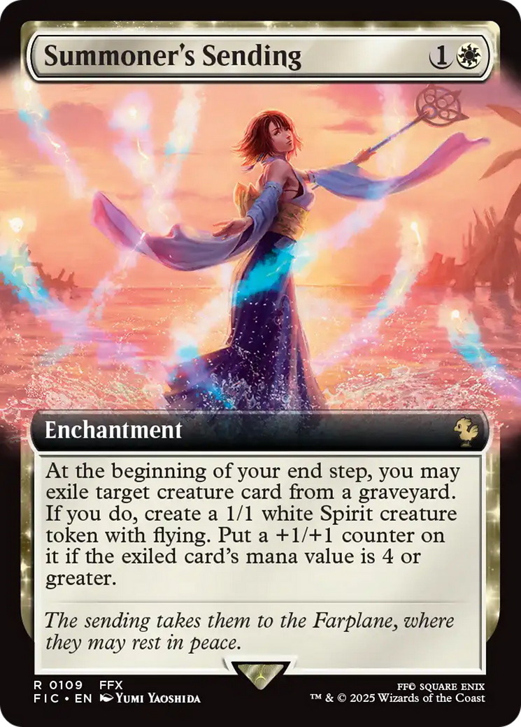 Summoner's Sending (Extended Art) [FINAL FANTASY Commander] | Cracking-Singles