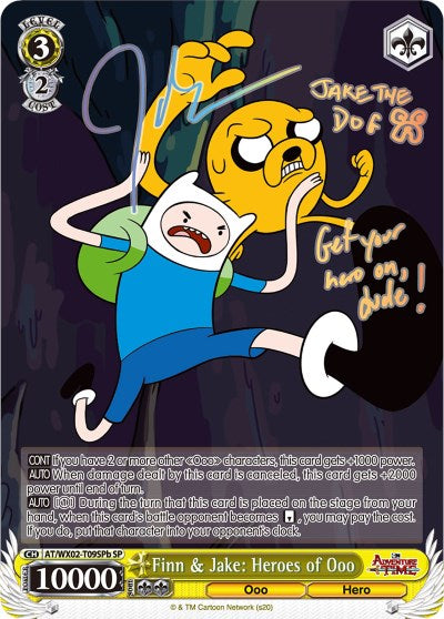 Finn & Jake: Heroes of Ooo (AT/WX02-T09SPb SP) [Adventure Time] | Cracking-Singles