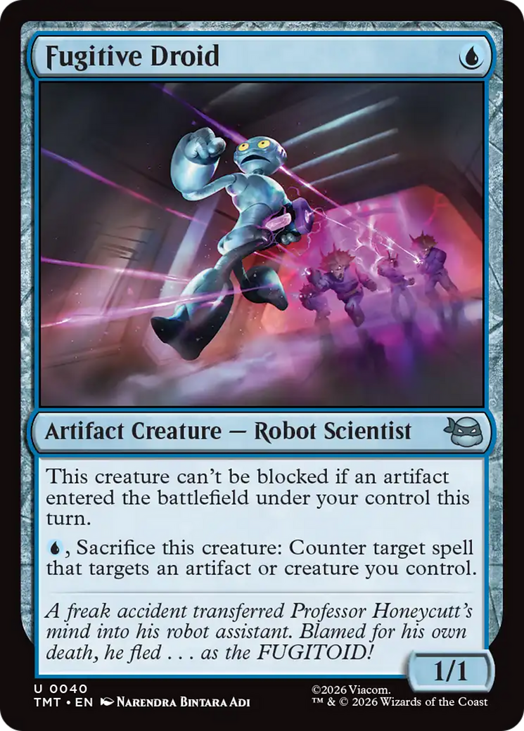Fugitive Droid [Teenage Mutant Ninja Turtles] | Cracking-Singles