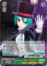Hatsune Miku "Magician" (PD/S29-E028R RRR) [Hatsune Miku: Project DIVA F 2nd] | Cracking-Singles